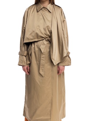 Бежевый плащ : фото 3 - Invogue